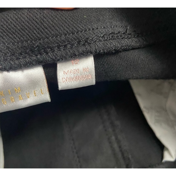 Kim Gravel Belle Flexibelle Believe In Your Own Beauty Black Jeans - Picture 11 of 16